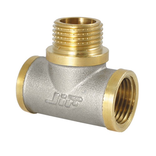 Тройник переходной TiM 3/4"х1/2"х3/4" ВР/НР/ВР латунь