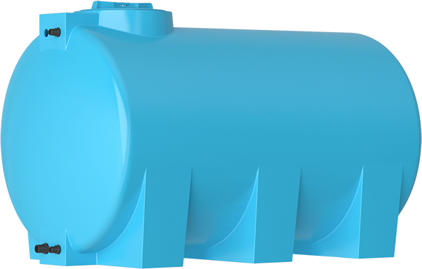 Бак для воды Акватек ATH-1000 горизонтальный, синий