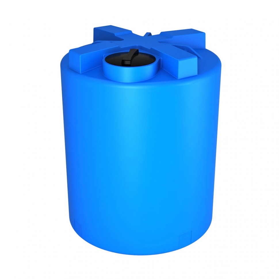 Бак для воды Экопром Т 3000 вертикальный цилиндрический, синий