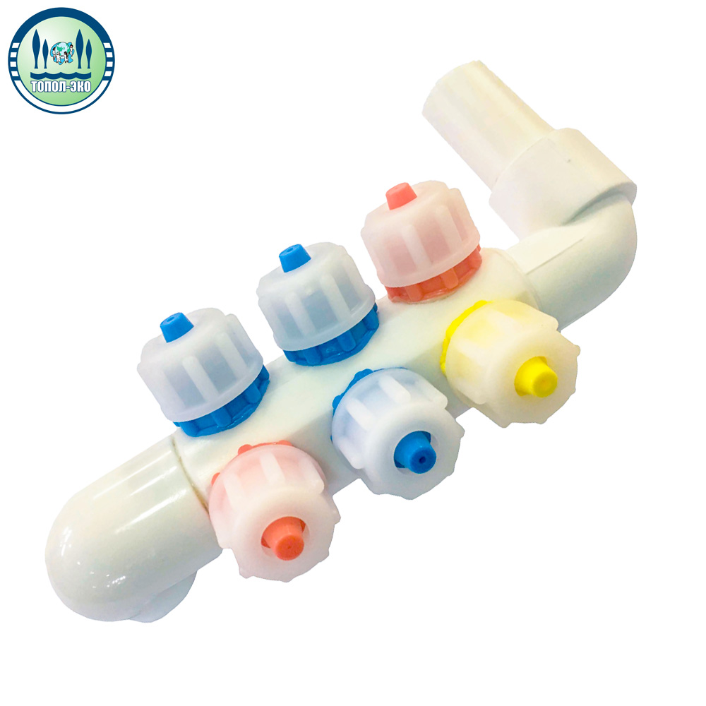 Воздушный распределитель Топол-Эко AT-6-3 в сборе