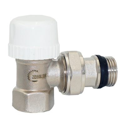 Вентиль термостатический TiM 1/2" 30х1.5 угловой с упл. Вентиль термостатический TiM 1/2" 30х1.5 угловой с упл.