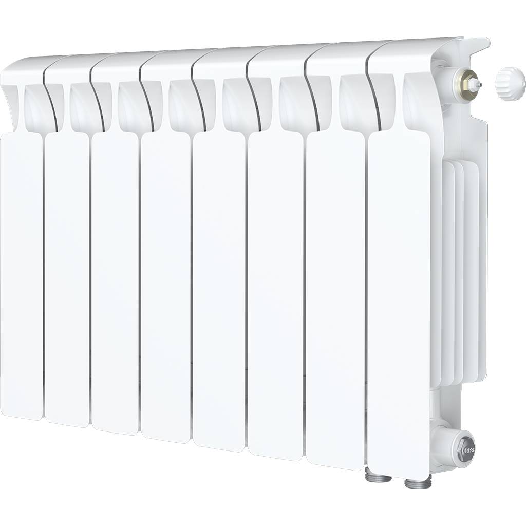 Радиатор биметаллический Rifar Monolit Ventil 350 8 секций Н/П Радиатор биметаллический Rifar Monolit Ventil 350 8 секций Н/П