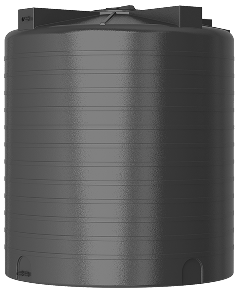 Бак для воды Акватек ATV-5000 вертикальный, черный