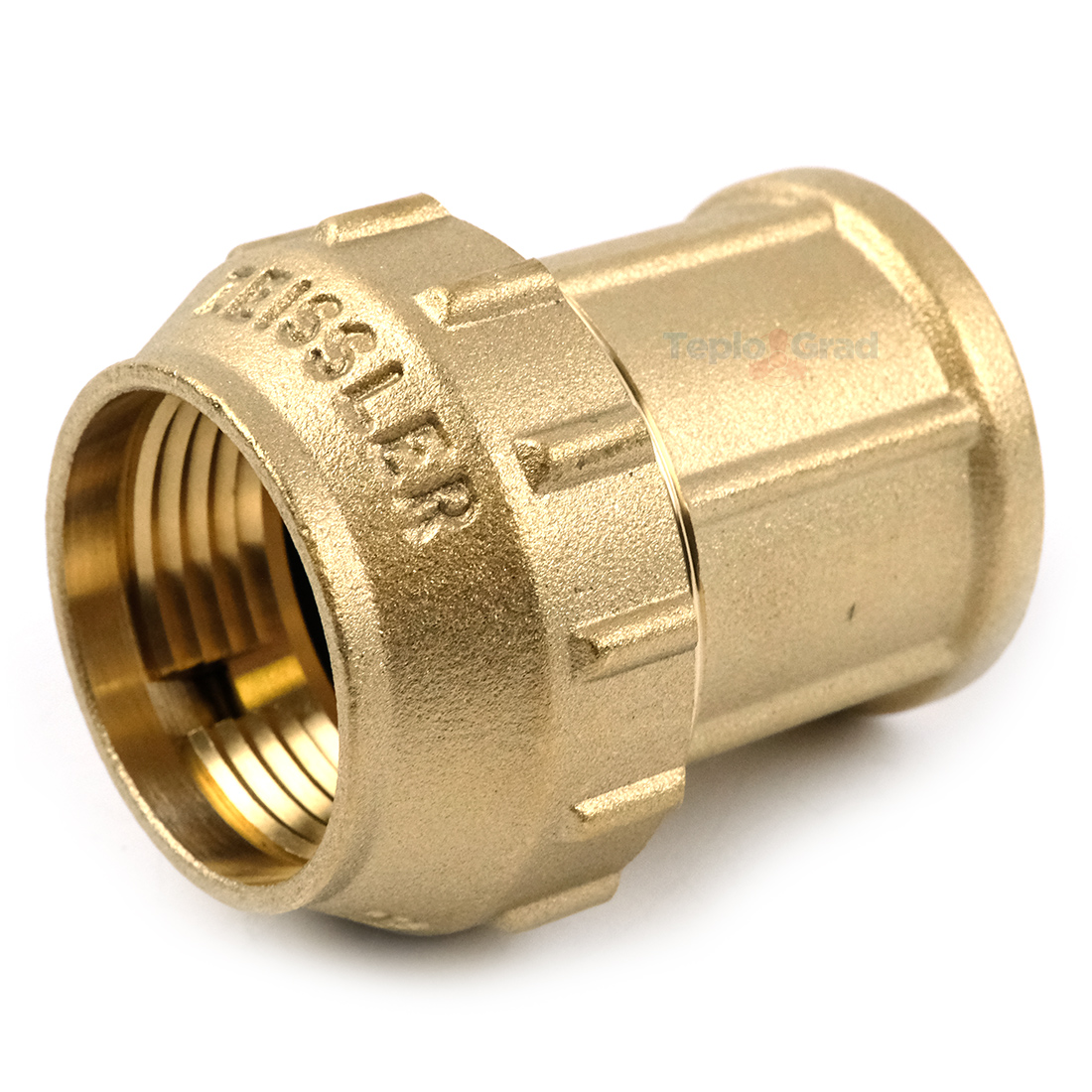 Муфта ПНД с резьбой TiM 32х1" ВР латунь