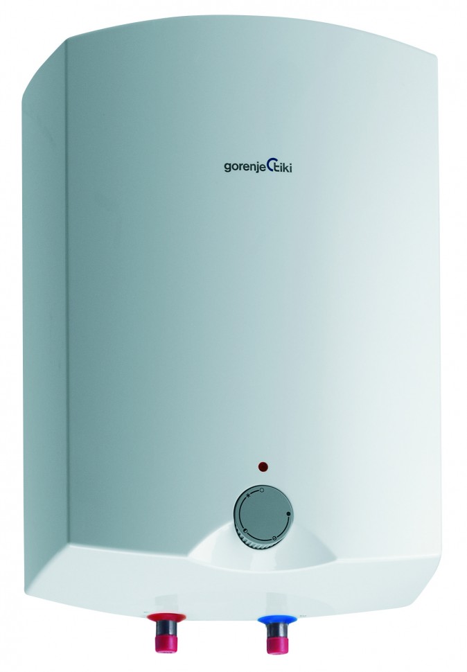 Водонагреватель накопительный Gorenje GT 10 O/V6 над раковиной