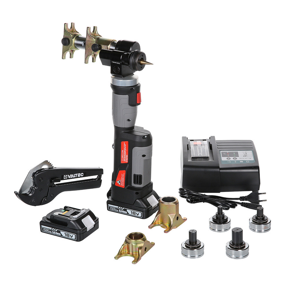 Комплект аккумуляторного инструмента Valtec VT.1240.PZ 16-32 для аксиальных фитингов