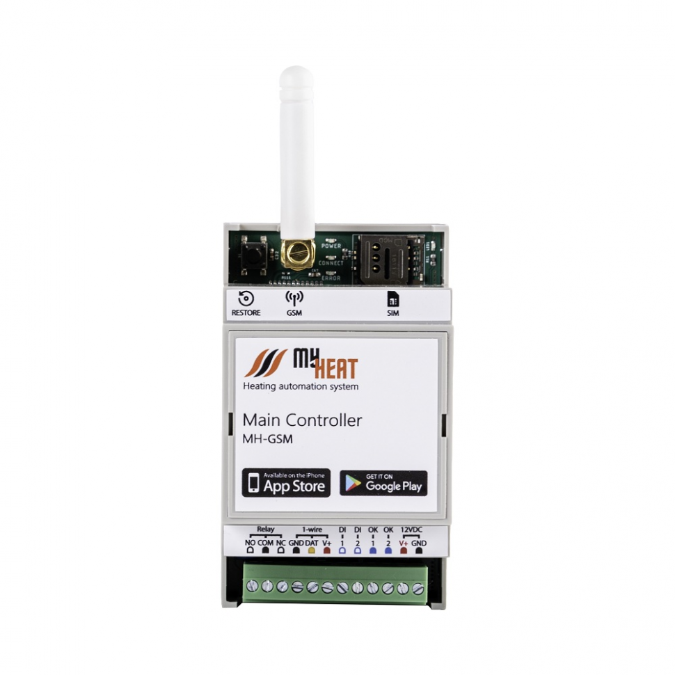 Контролер ЭВАН MyHeat GSM для газовых и электрических котлов