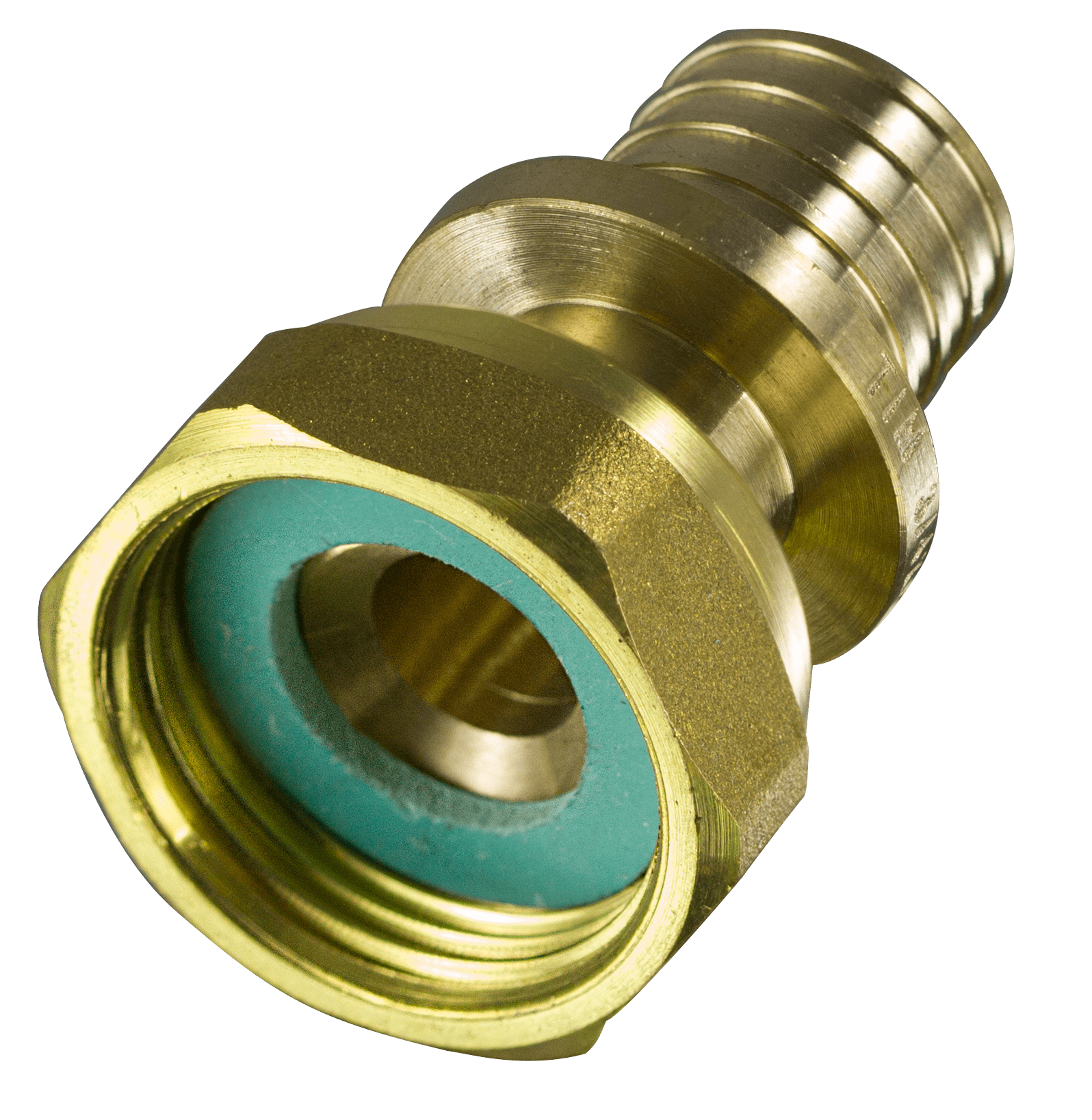 Переходник с накидной гайкой TiM 1/2х16(2.2) аксиальный