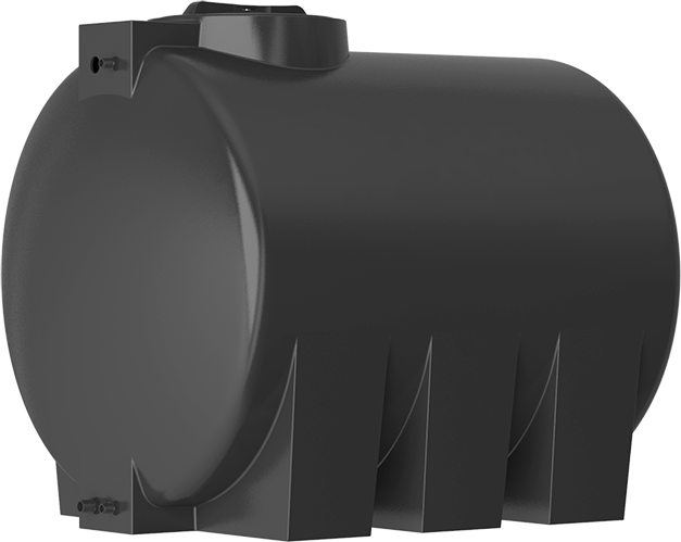 Бак для воды Акватек ATH-1500 горизонтальный, черный