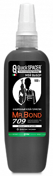 Анаэробный клей-герметик Pipal QS Mr.Bond 709 тюбик 100гр высокопрочный до 200 °С