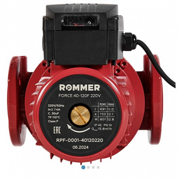Насос циркуляционный Rommer PRF 40/120F-220
