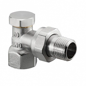 Вентиль запорный Oventrop Combi 2, DN-15 1/2", угловой