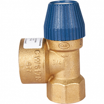 Клапан предохранительный Stout 3/4х1" ВР, 6 Bar (477.262)