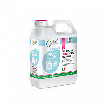 Реагент HeatGuardex CLEANER 800R 1л для очистки новых систем отопления