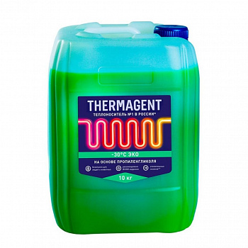 Теплоноситель Thermagent ЭКО -30°С тара 10кг, пропиленгликоль