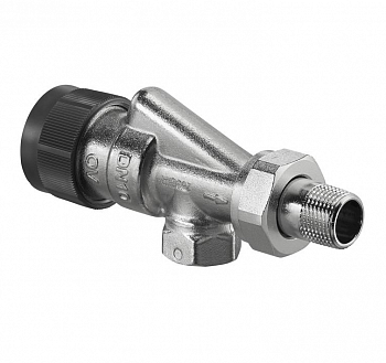 Вентиль Oventrop, серия A, осевой, DN-15, 1/2", ВН, никелированный 1181404/1180204/1181204