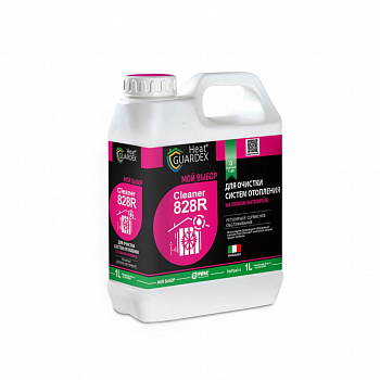 Реагент HeatGuardex CLEANER 828R 1л для очистки систем отопления на антифризе