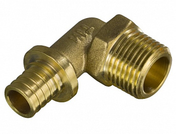 Угольник TiM 16х1/2" НР аксиальный