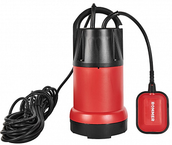 Насос дренажный ROMMER OPTIMA H=10м Q=13м3 750Вт