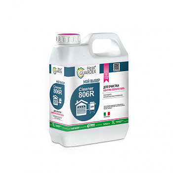 Реагент HeatGuardex CLEANER 806R 1л для очистки контура теплого пола на воде